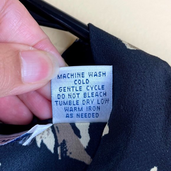 VTG Impressions of California 1980's Floral Blouse - Picture 8 of 9